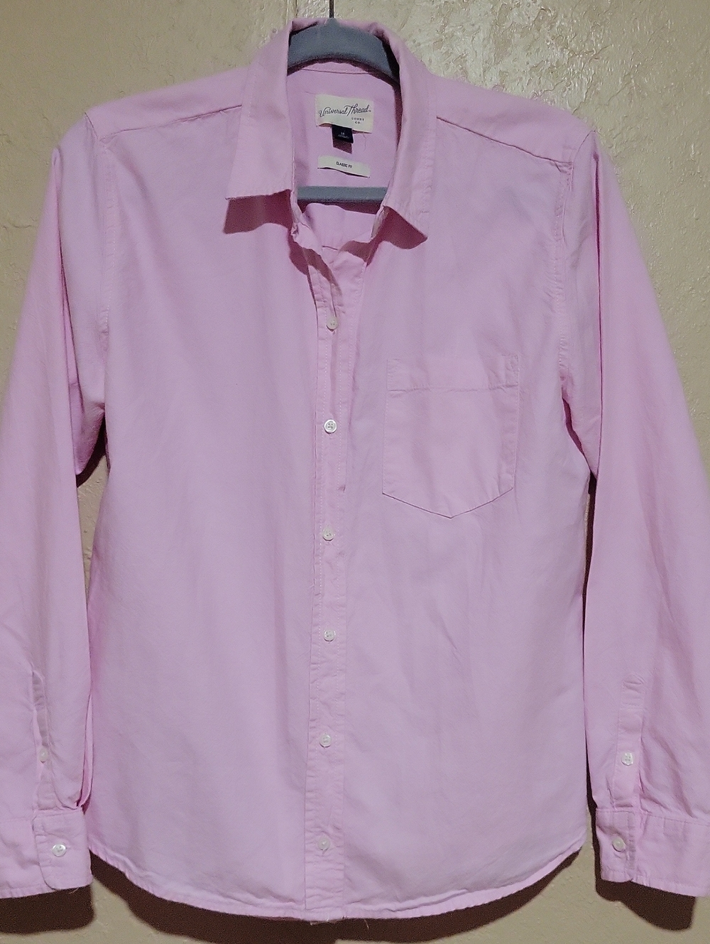 Universal Thread Light Pink Women's Button-Down Shirt